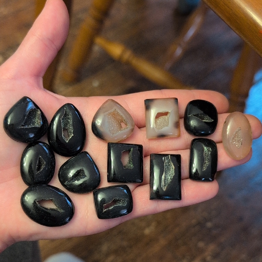 Druzy Agate Cabochons